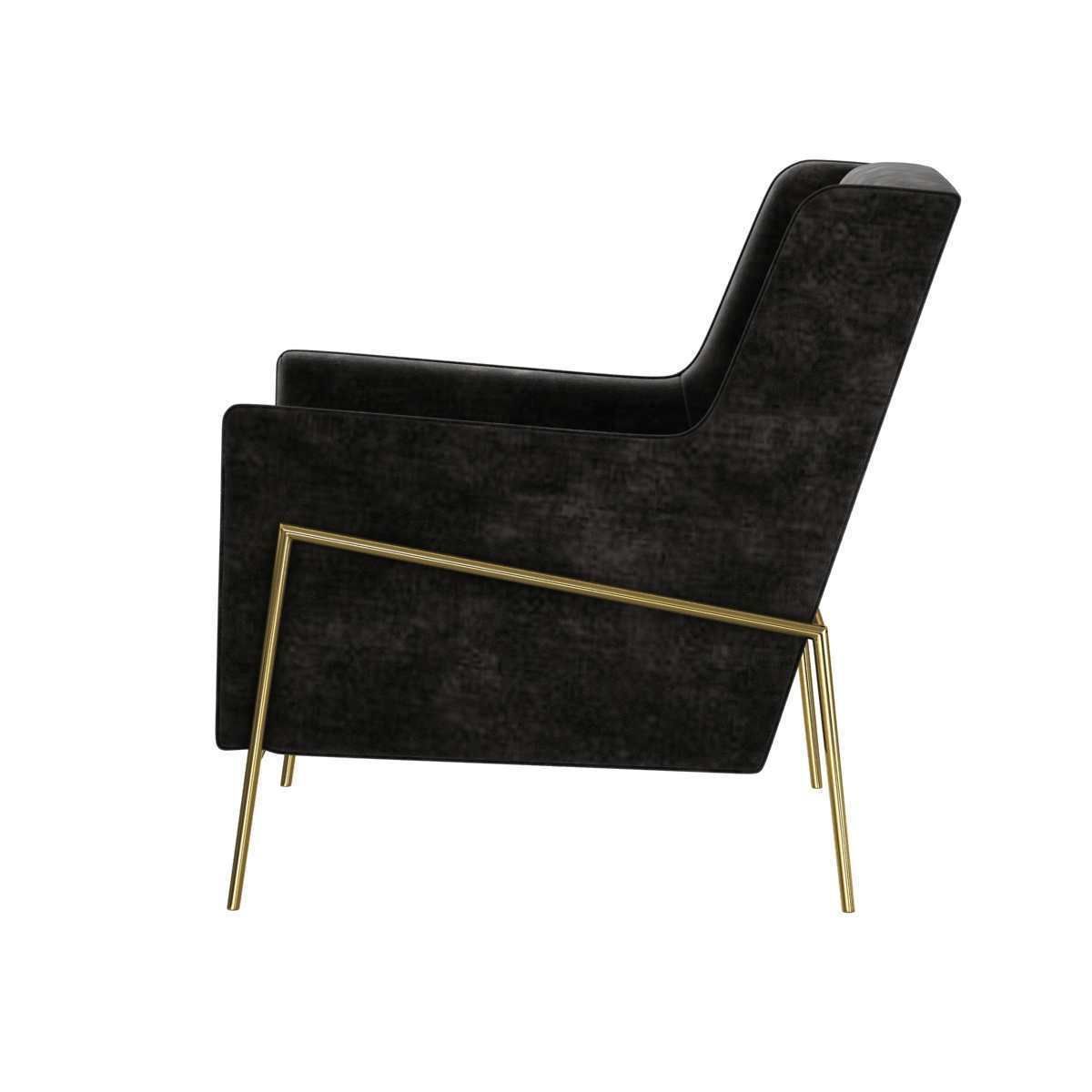 Restoration hardware PAGET WINGBACK CHAIR 3d model 3D model_2