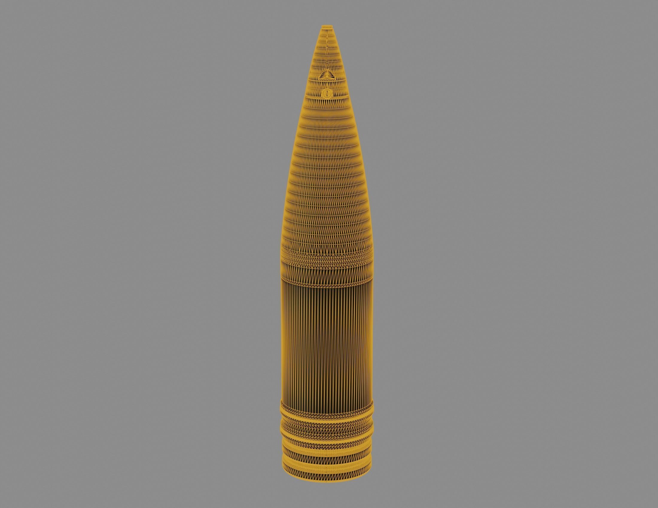 128mm Pak 44 - KwK 44 Patronen --- 1-4 to 1-48 scale models ---  3D print model_24
