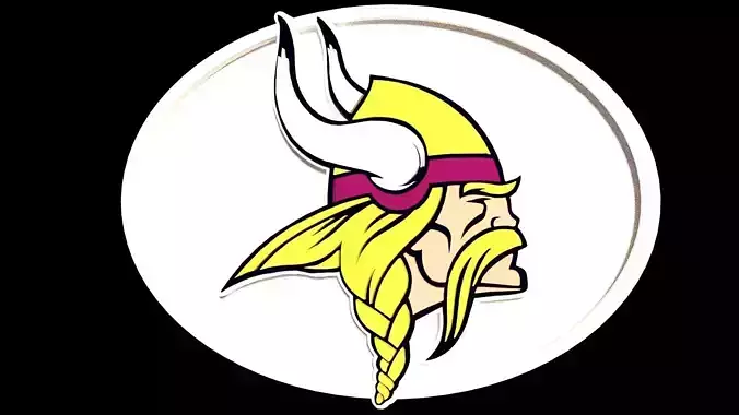 Vikings Logo oval