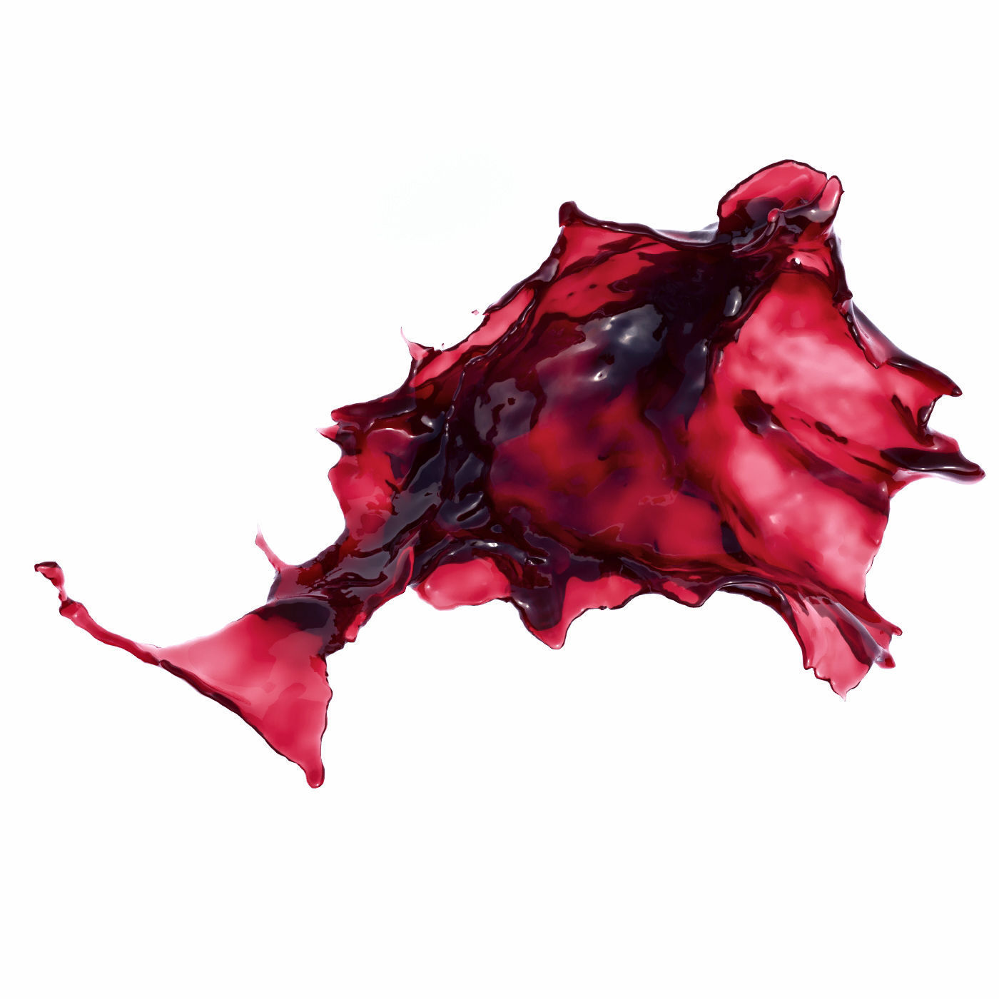 Splash 14 3D model_2