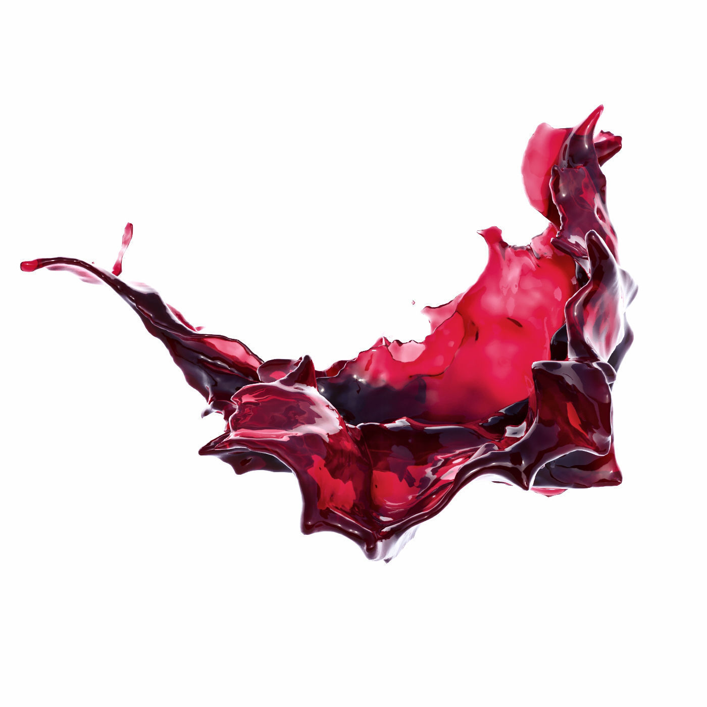 Splash 14 3D model_0