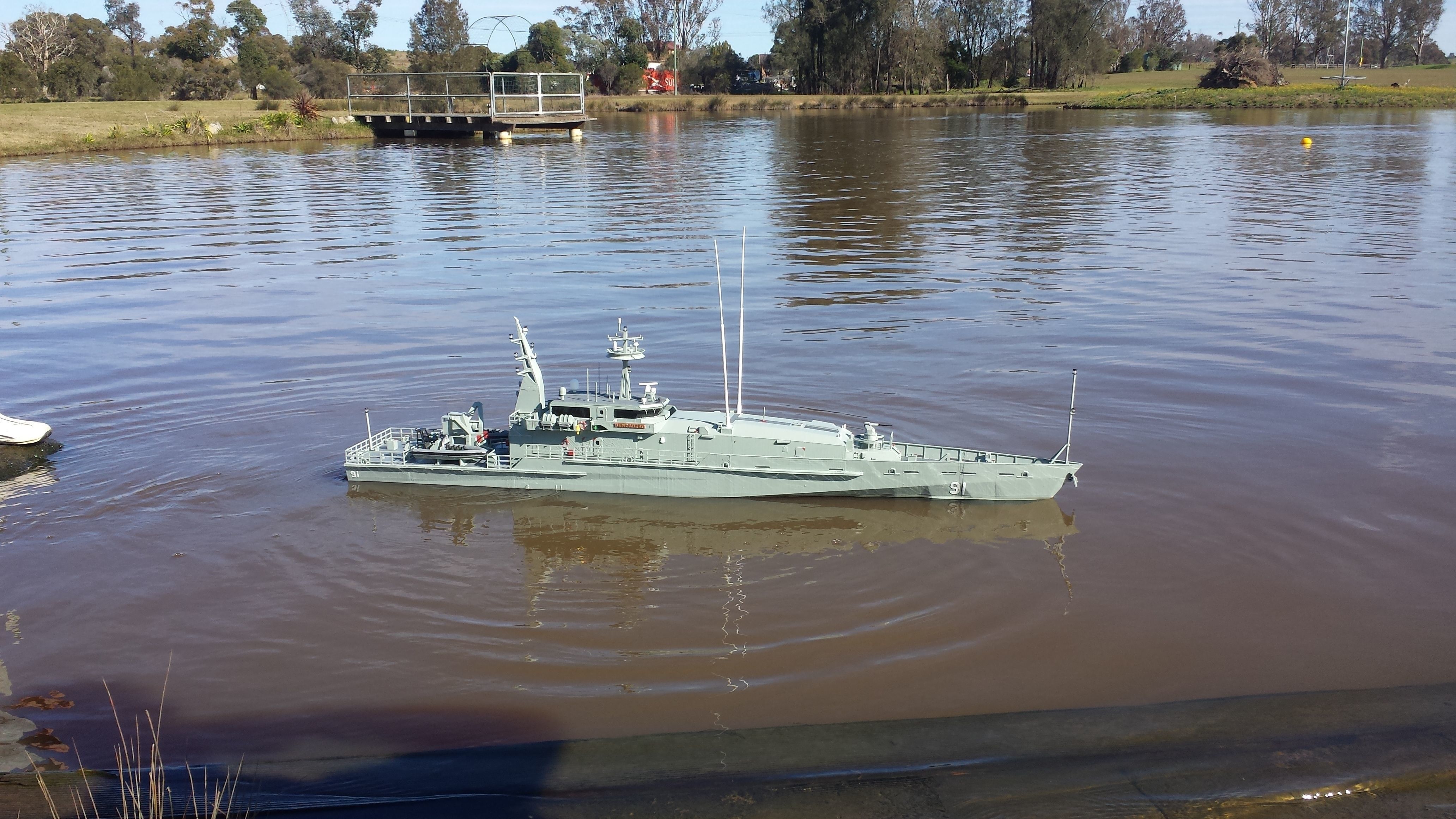 48th scale Remote Controlled Armidale Class Patrol Boat 3D print model_5