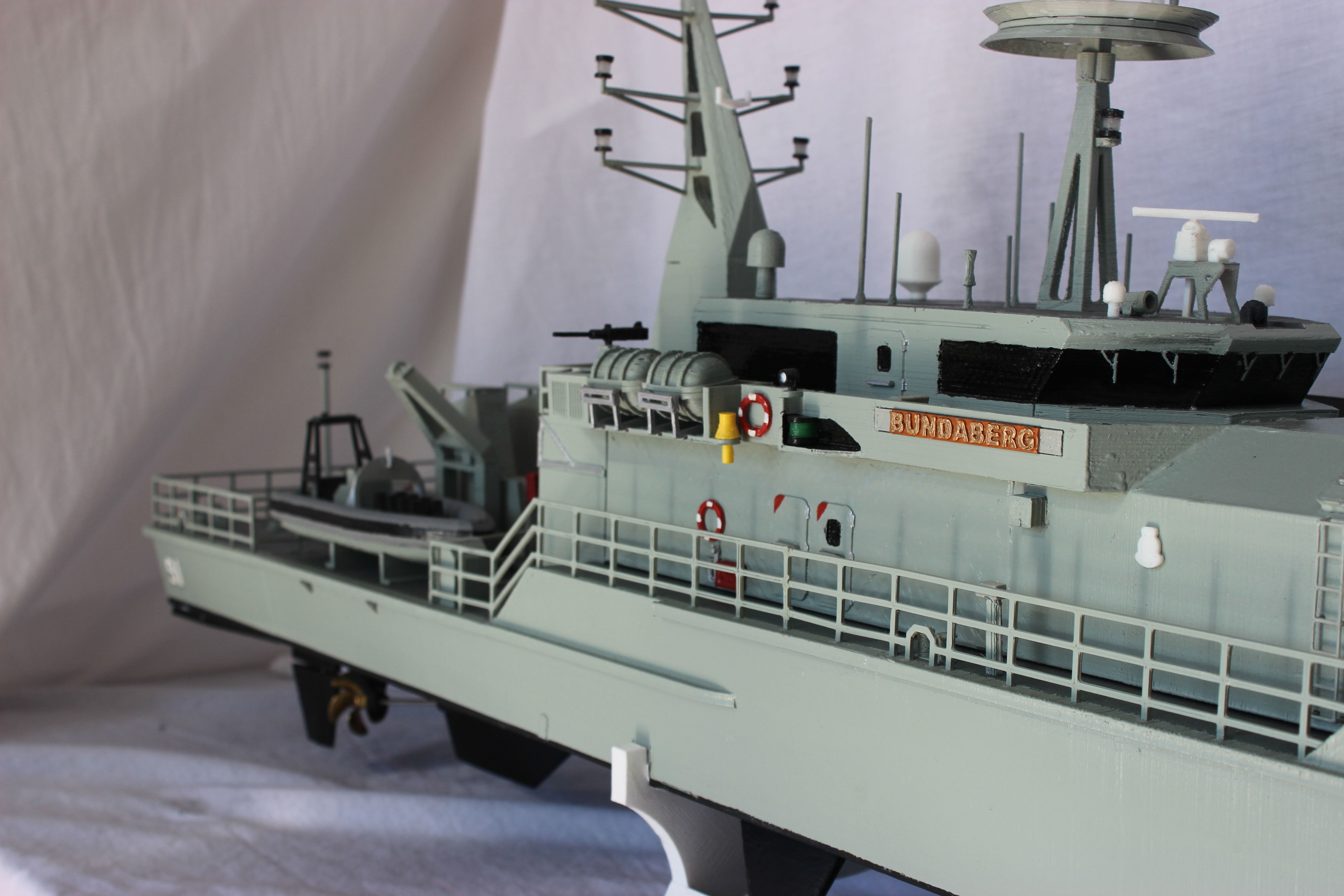 48th scale Remote Controlled Armidale Class Patrol Boat 3D print model_4
