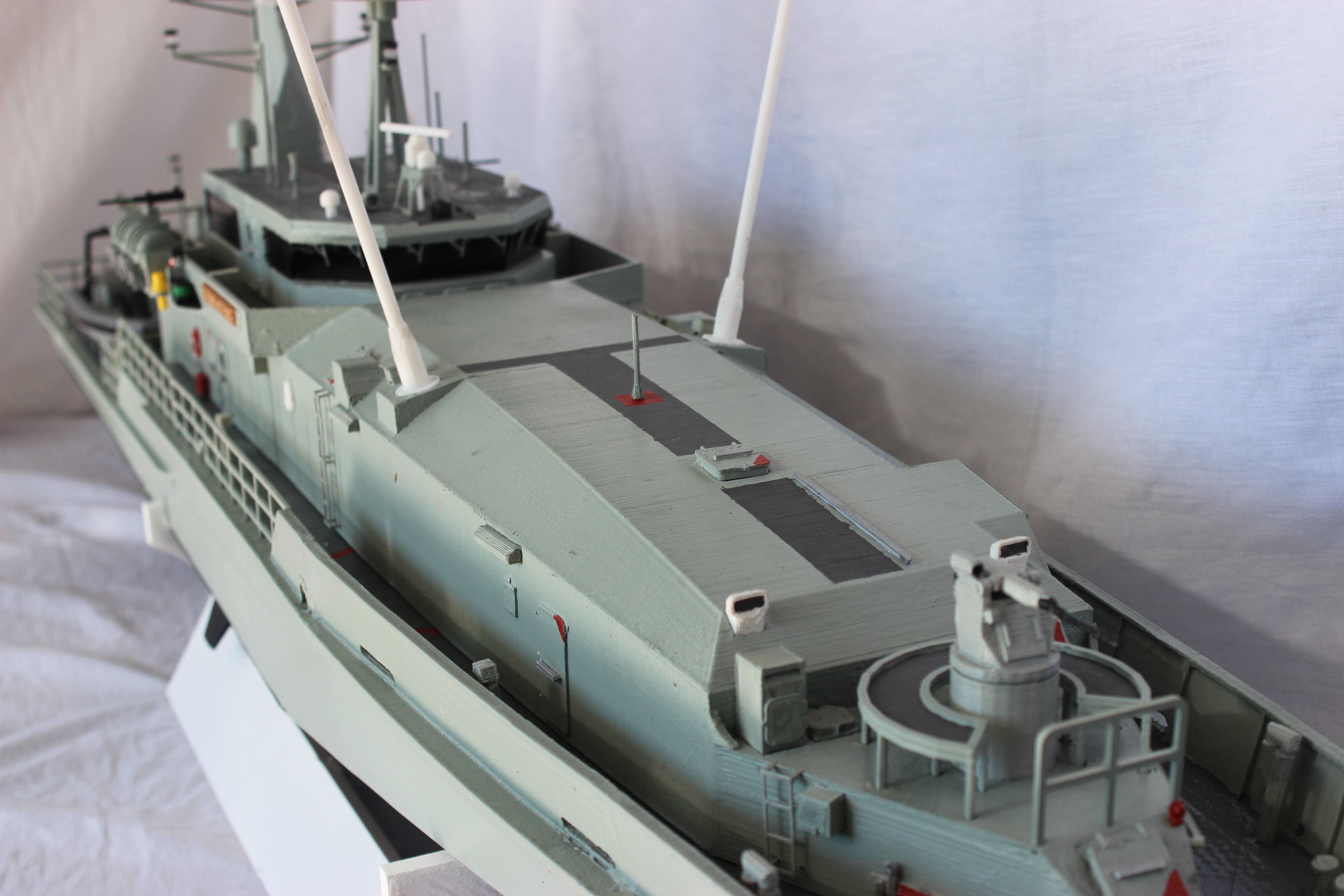 48th scale Remote Controlled Armidale Class Patrol Boat 3D print model_6