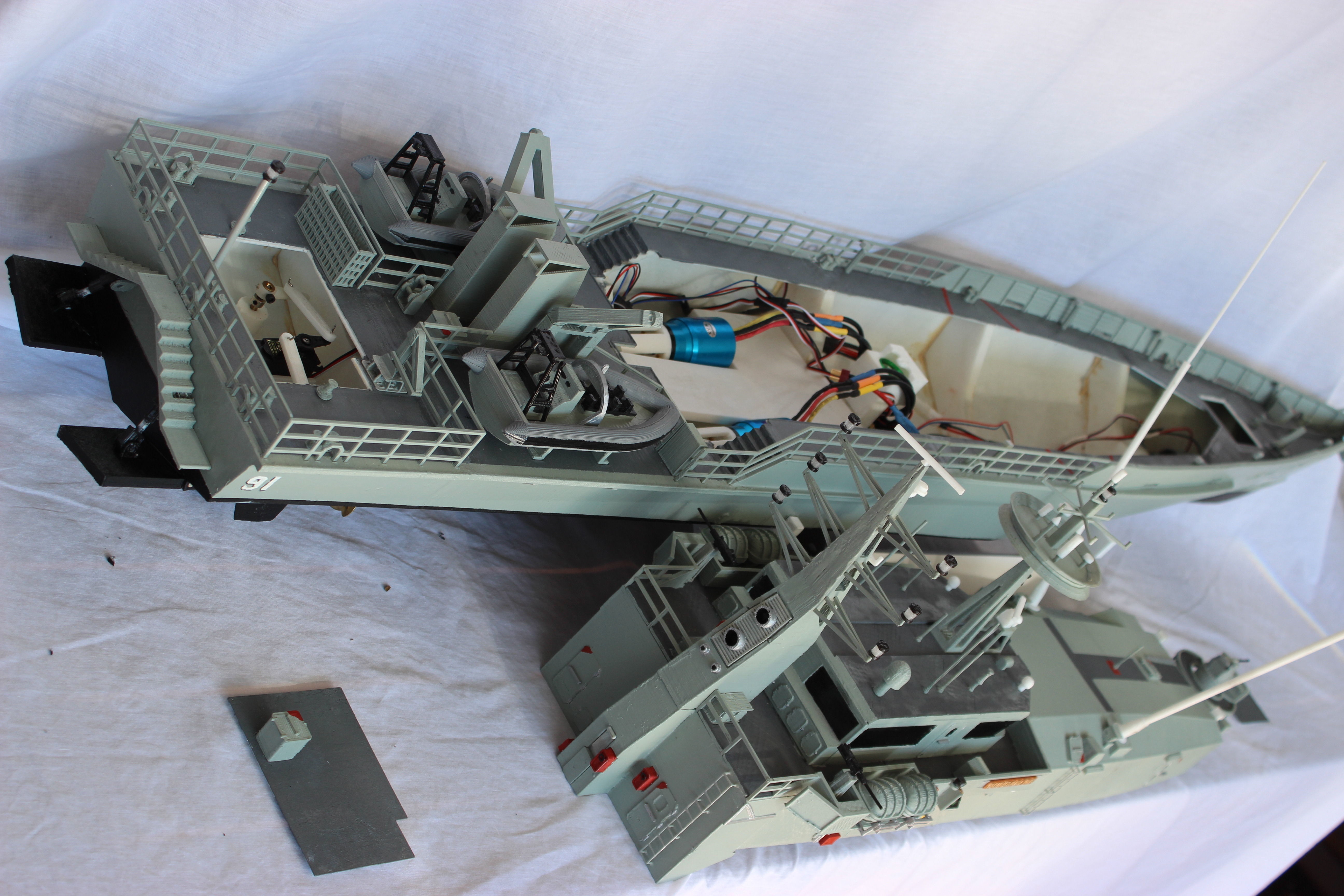 48th scale Remote Controlled Armidale Class Patrol Boat 3D print model_7