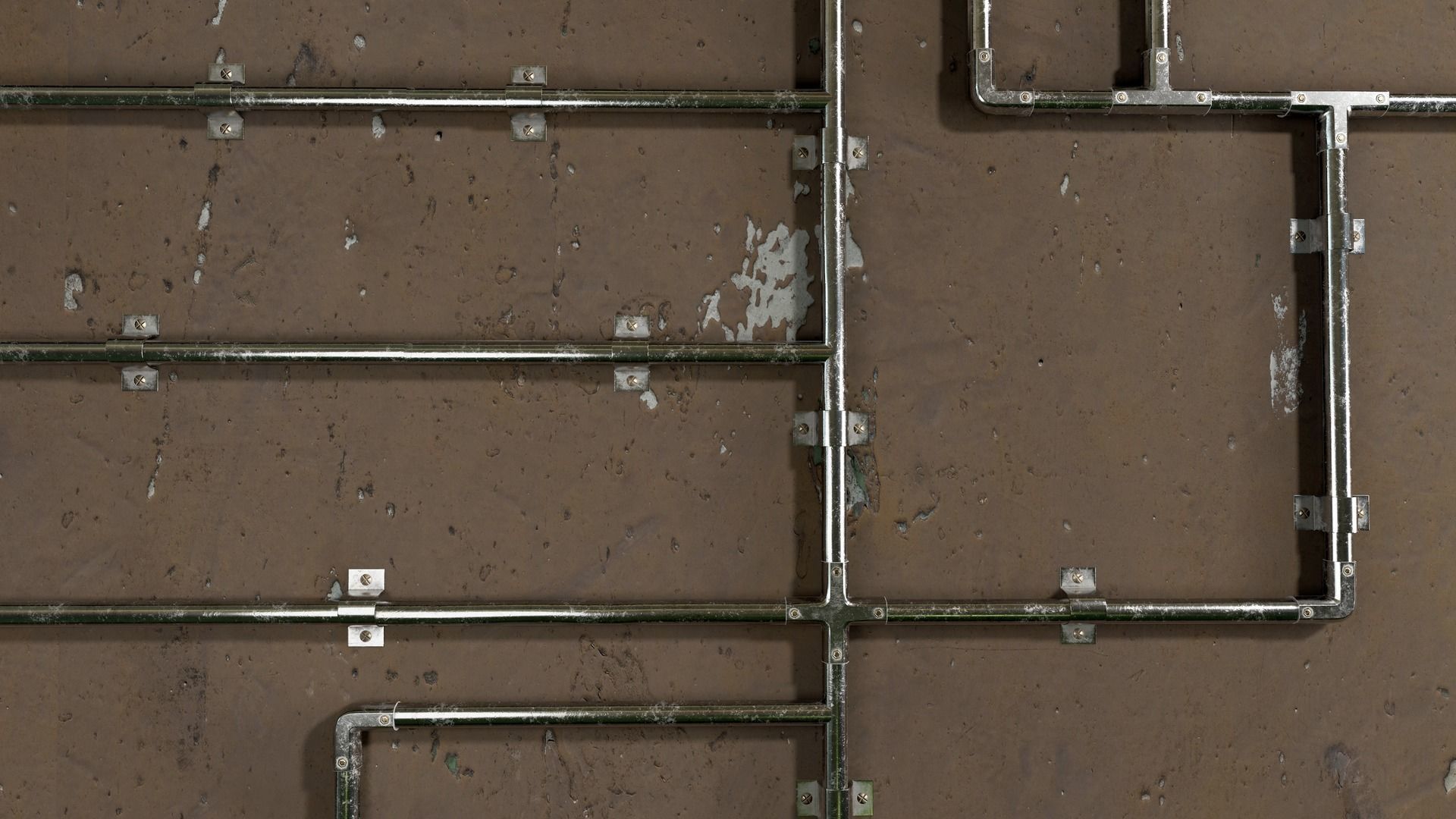 Electric System Low-poly 3D model_16