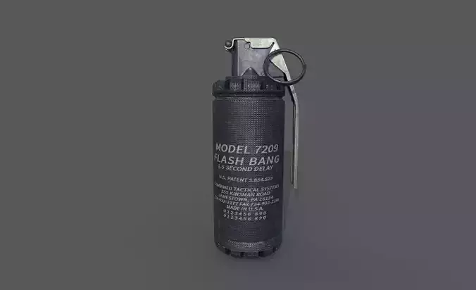grenades model 7290 Low-poly 3D model