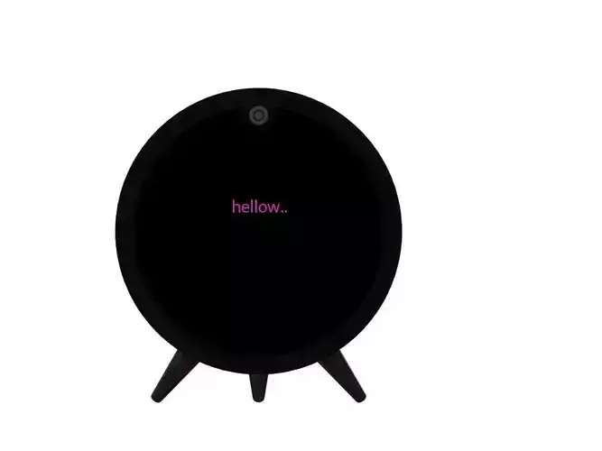 smart speaker 3D model