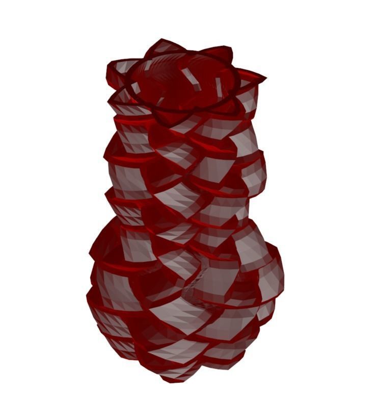 Vase 5-14 3D print model_2