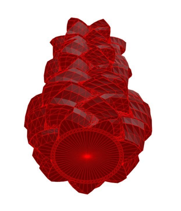 Vase 5-14 3D print model_5