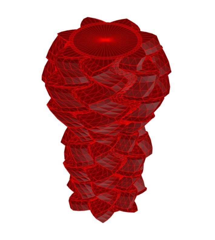 Vase 5-14 3D print model_7