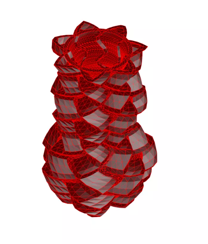 Vase 5-14 3D print model_0
