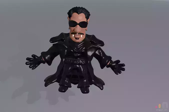 Blade chibi SD version 3D model