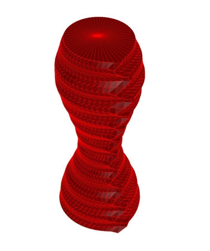 Vase 5-33 3D print model_5