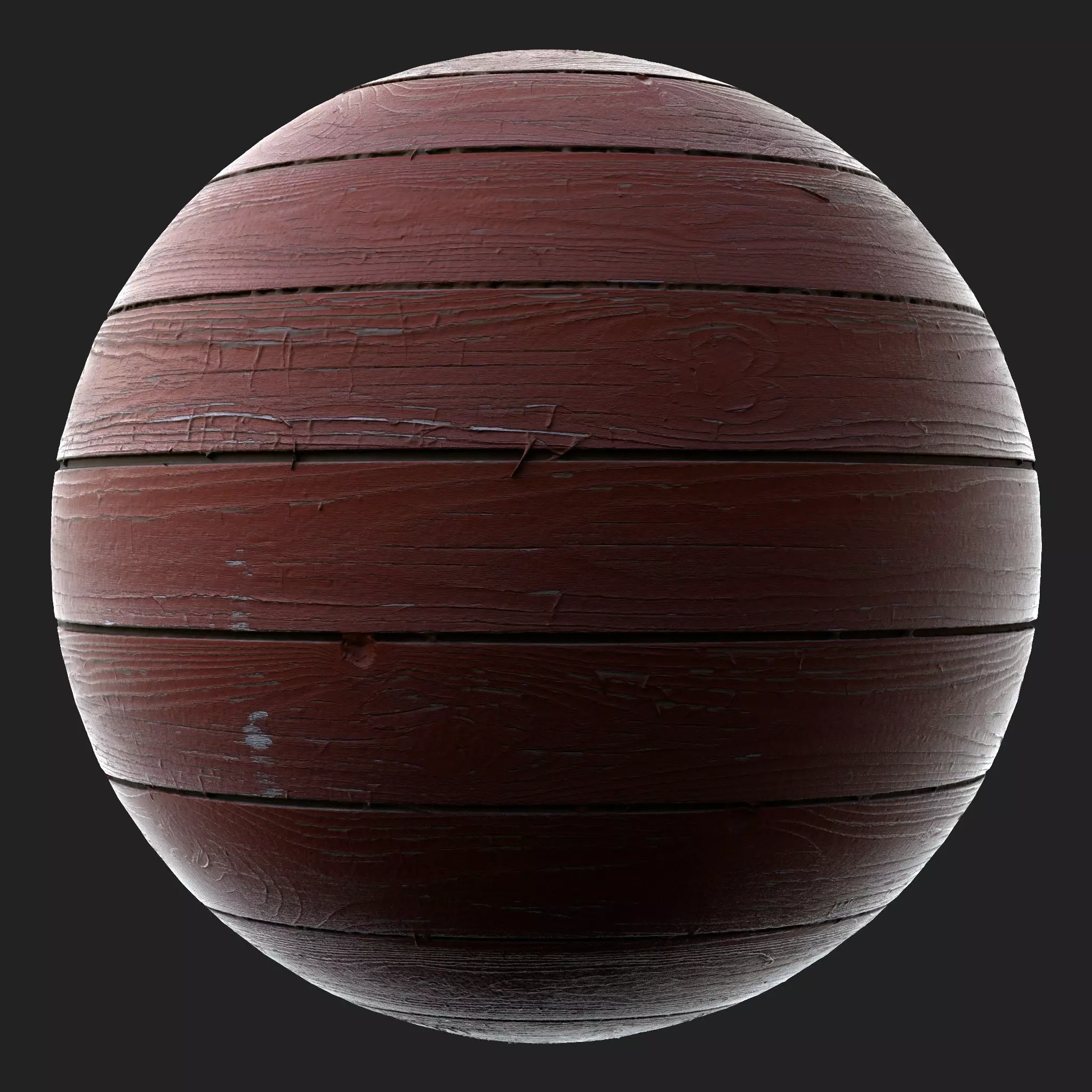 3D Scanned Seamless Wooden Planks Painted Texture_0