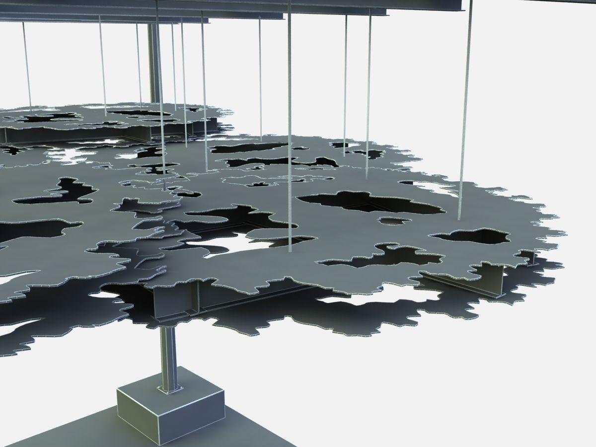 fernandez madison square garden art installation 3D model_9