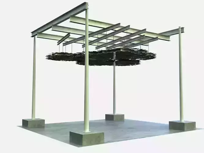 fernandez madison square garden art installation 3D model