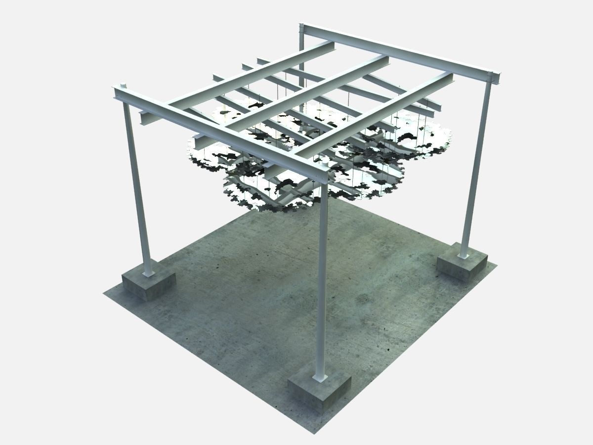 fernandez madison square garden art installation 3D model_4