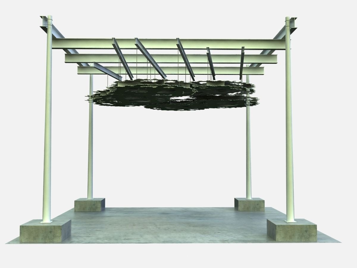 fernandez madison square garden art installation 3D model_5