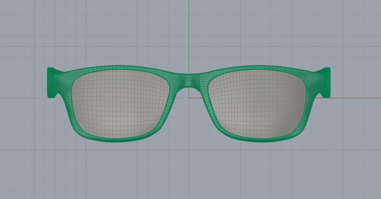 Eyeglasses for Men and Women 3D print model_7