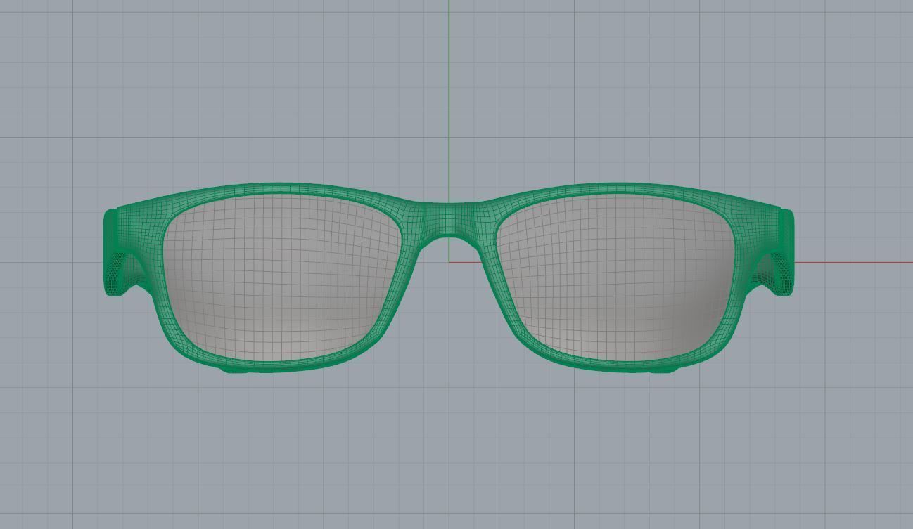 Eyeglasses for Men and Women 3D print model_7