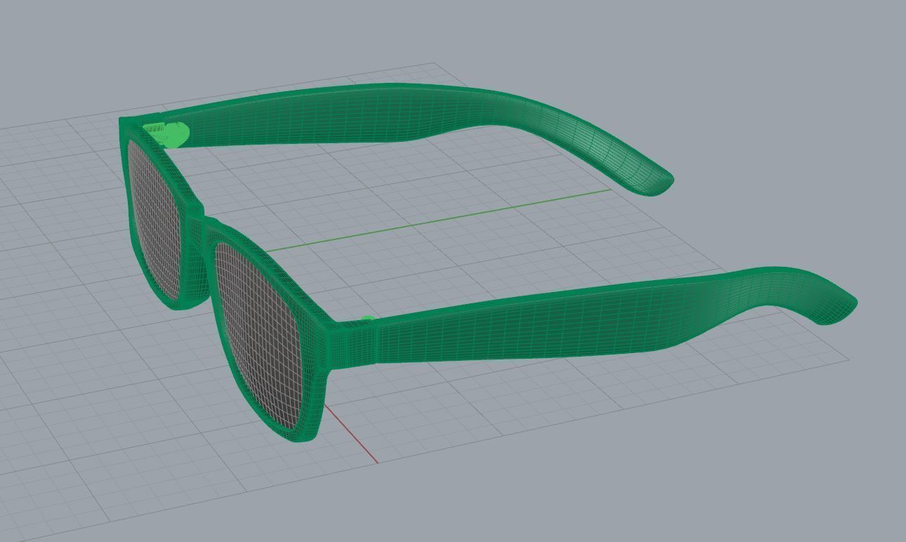 Eyeglasses for Men and Women 3D print model_4