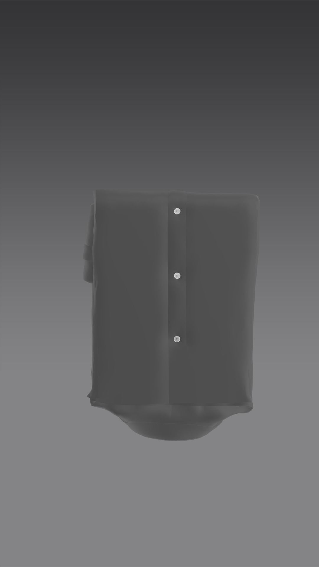 Folded shirt  3D print model_2