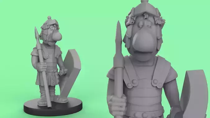 Pideperdonus figurine 3D print model
