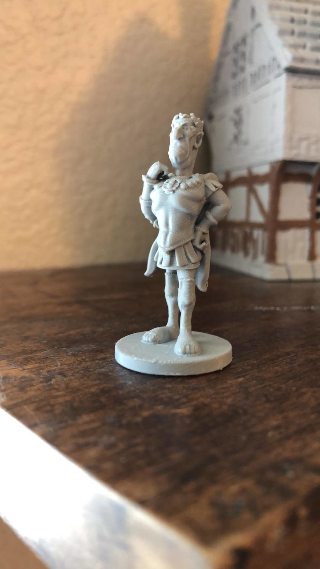 Cesar figurine 3D print model_1