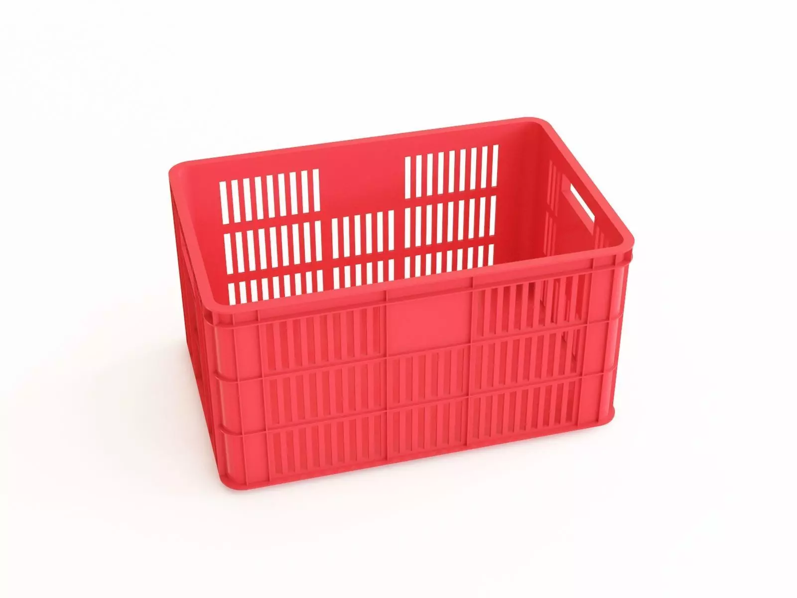 Plastic crate 34 3D model_0