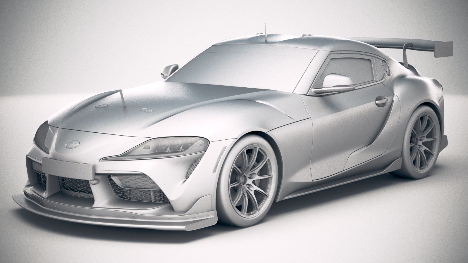 Toyota Supra GT4 2020 3D model_20