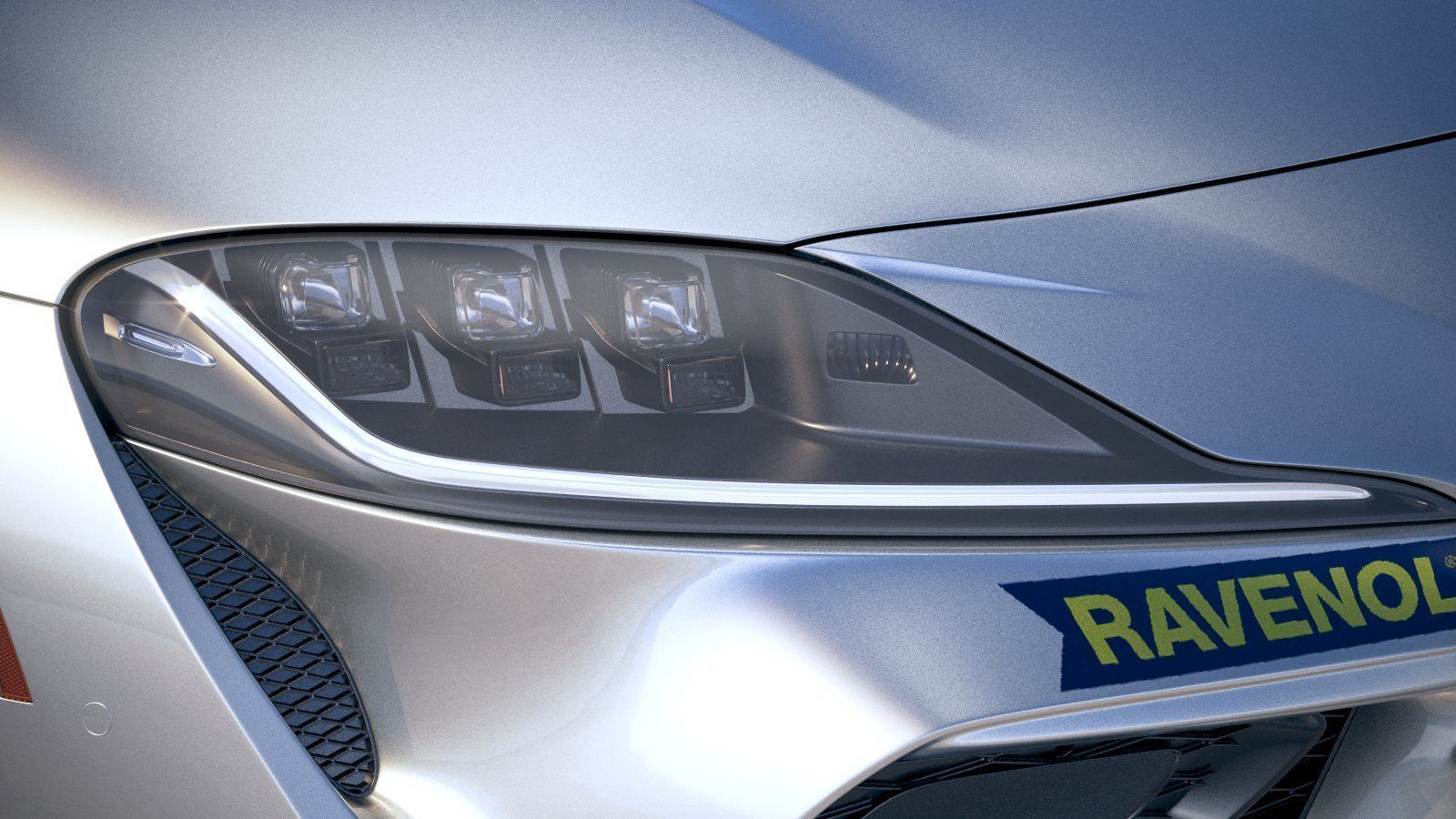 Toyota Supra GT4 2020 3D model_4