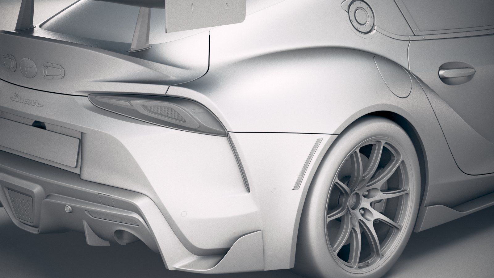 Toyota Supra GT4 2020 3D model_22