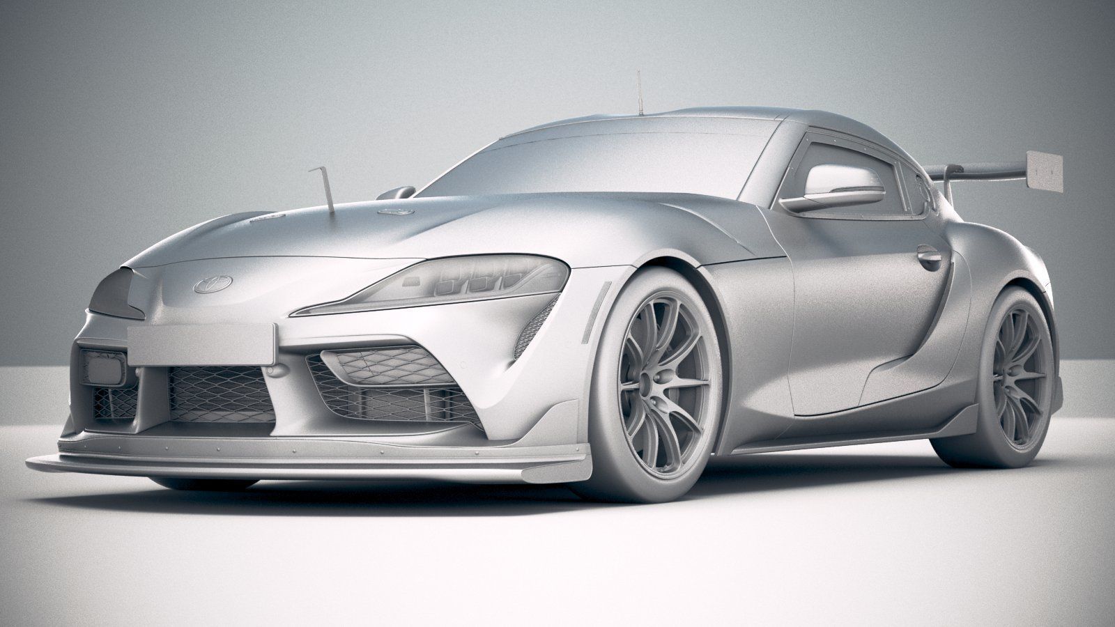 Toyota Supra GT4 2020 3D model_19