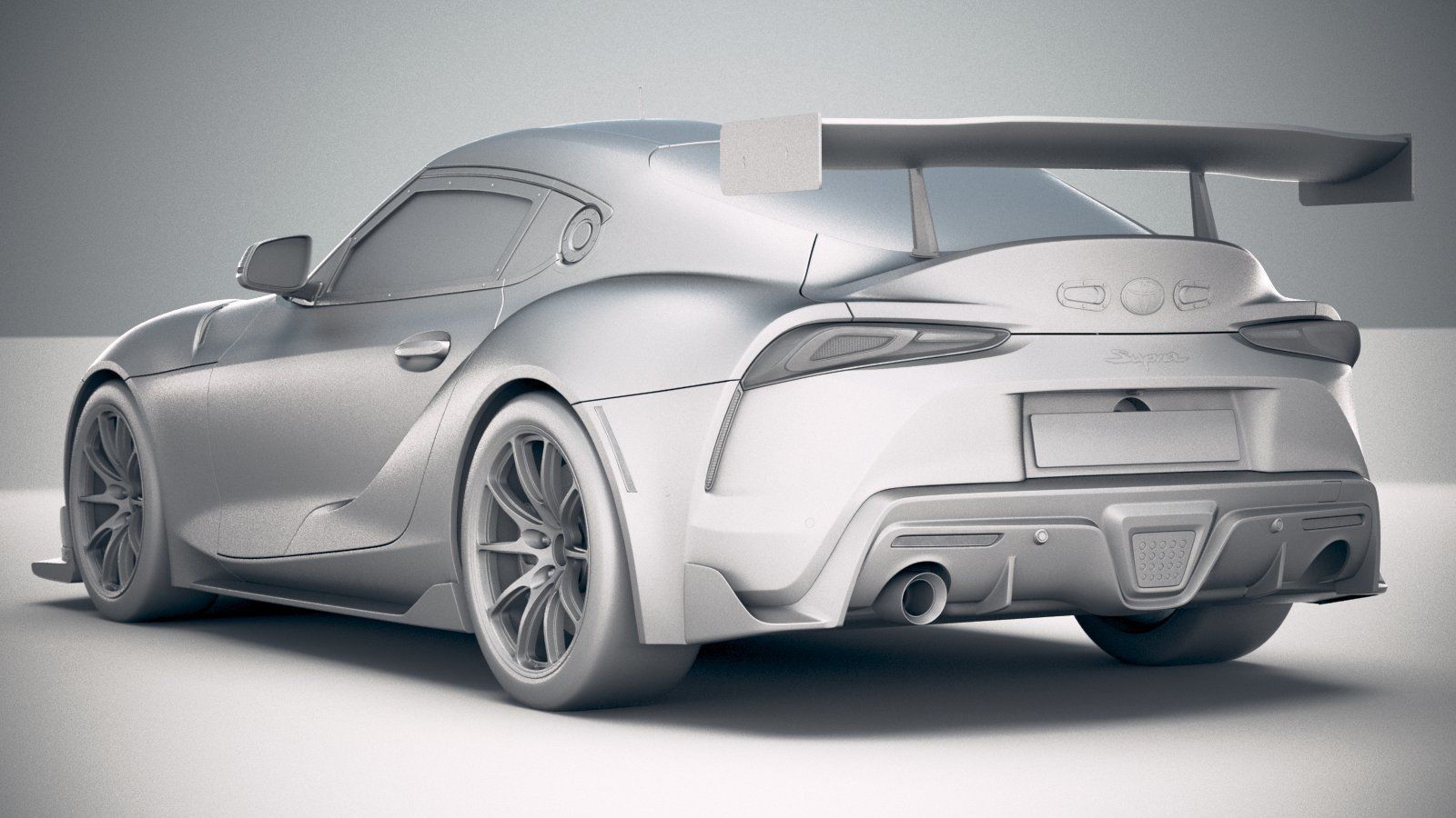 Toyota Supra GT4 2020 3D model_26