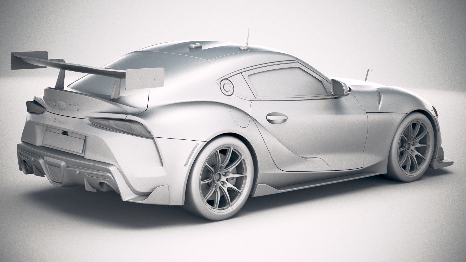 Toyota Supra GT4 2020 3D model_18