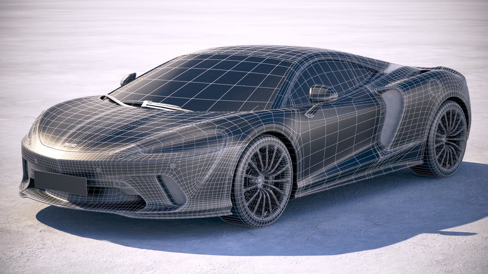 McLaren GT 2020 3D model_29