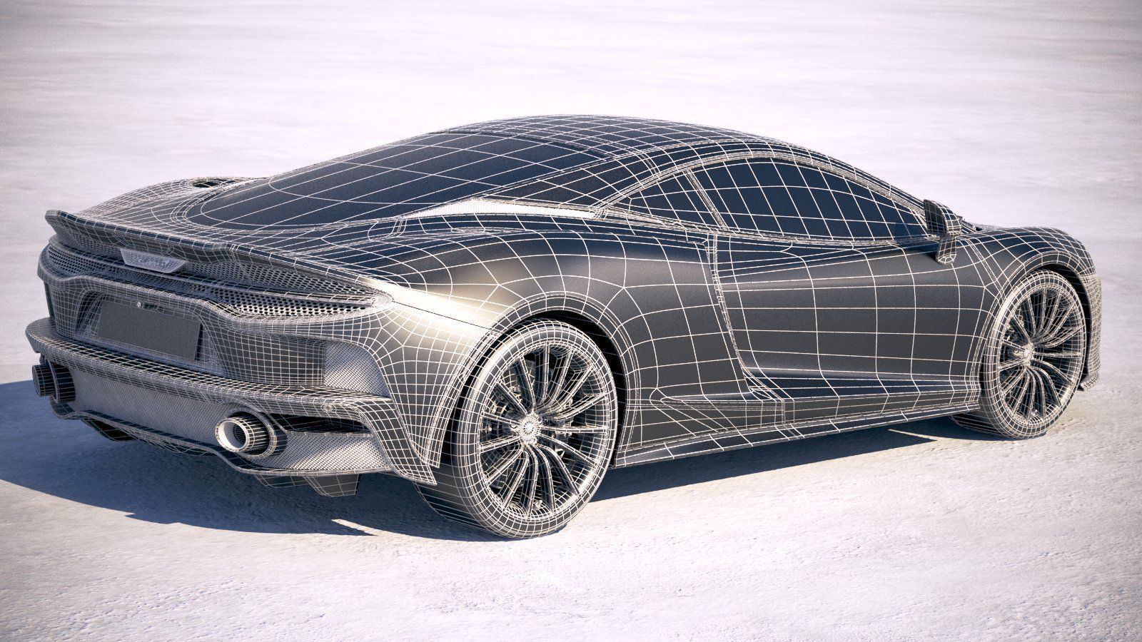 McLaren GT 2020 3D model_30