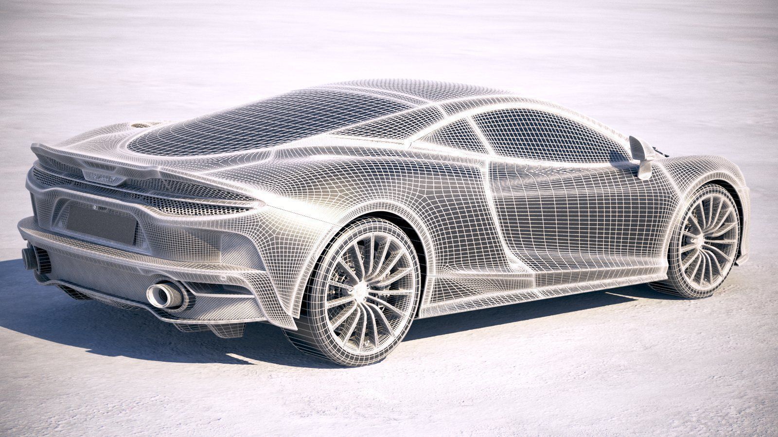 McLaren GT 2020 3D model_28