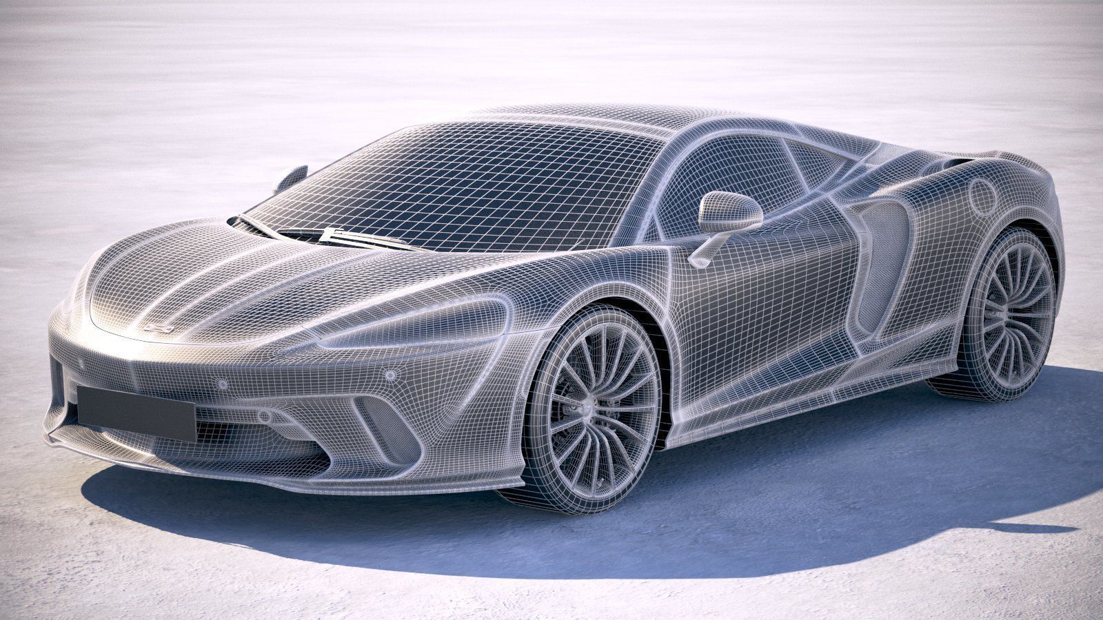 McLaren GT 2020 3D model_27