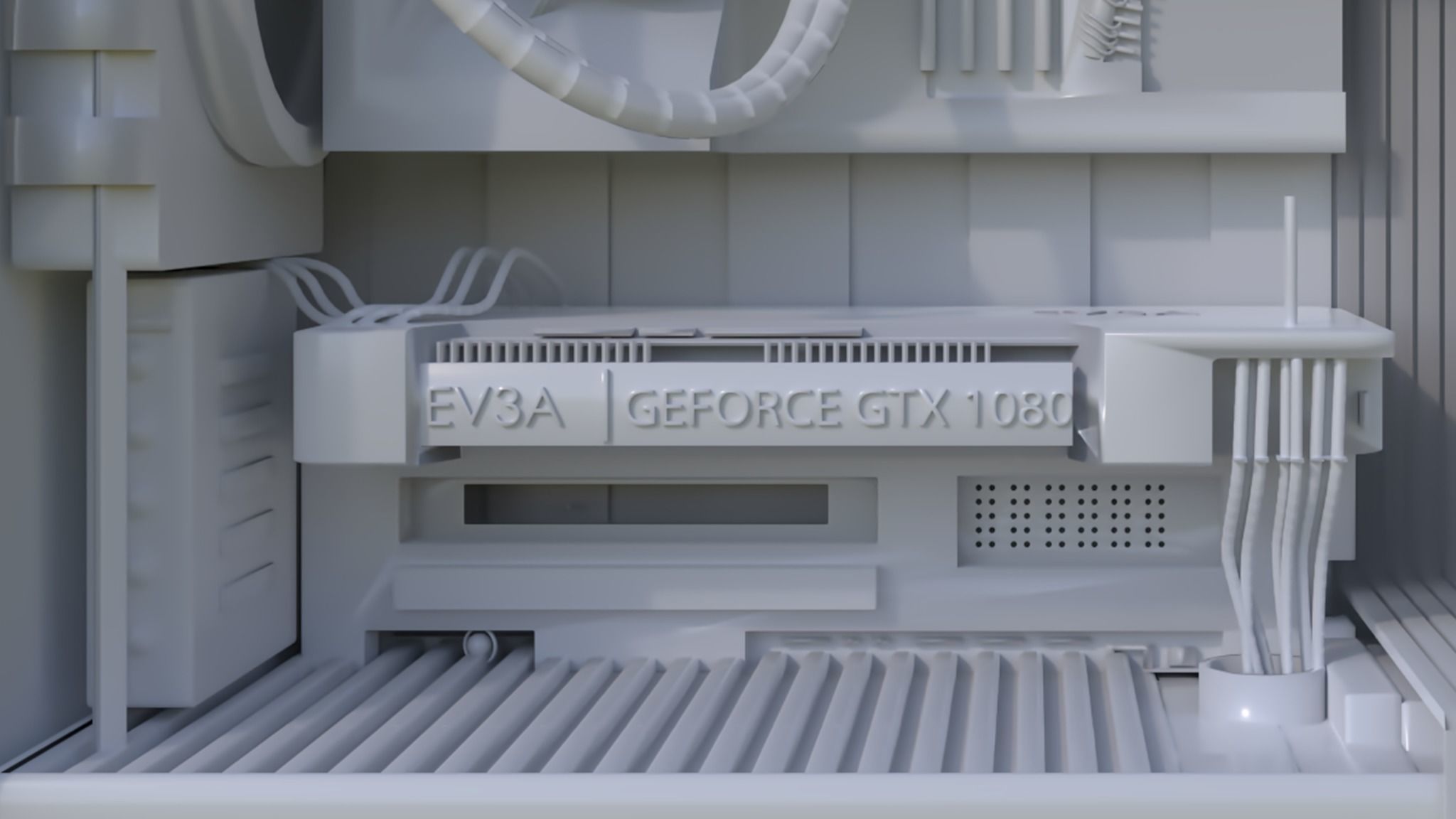 NZXT  Gaming PC GTX-1080 Model by Jab 3D model_3