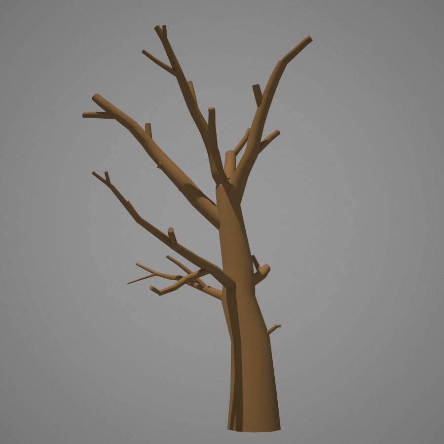 Dead Tree pack - Low Poly Low-poly 3D model_9