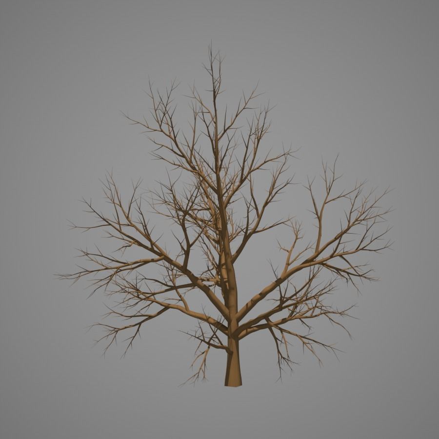 Dead Tree pack - Low Poly Low-poly 3D model_6
