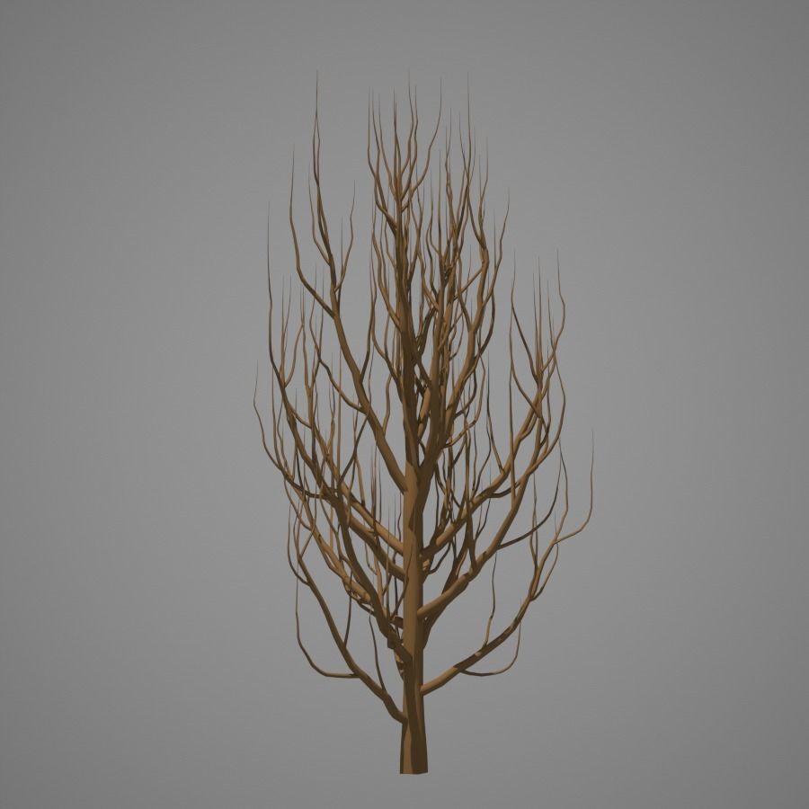 Dead Tree pack - Low Poly Low-poly 3D model_7