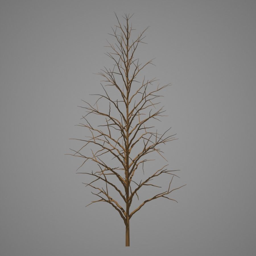 Dead Tree pack - Low Poly Low-poly 3D model_4