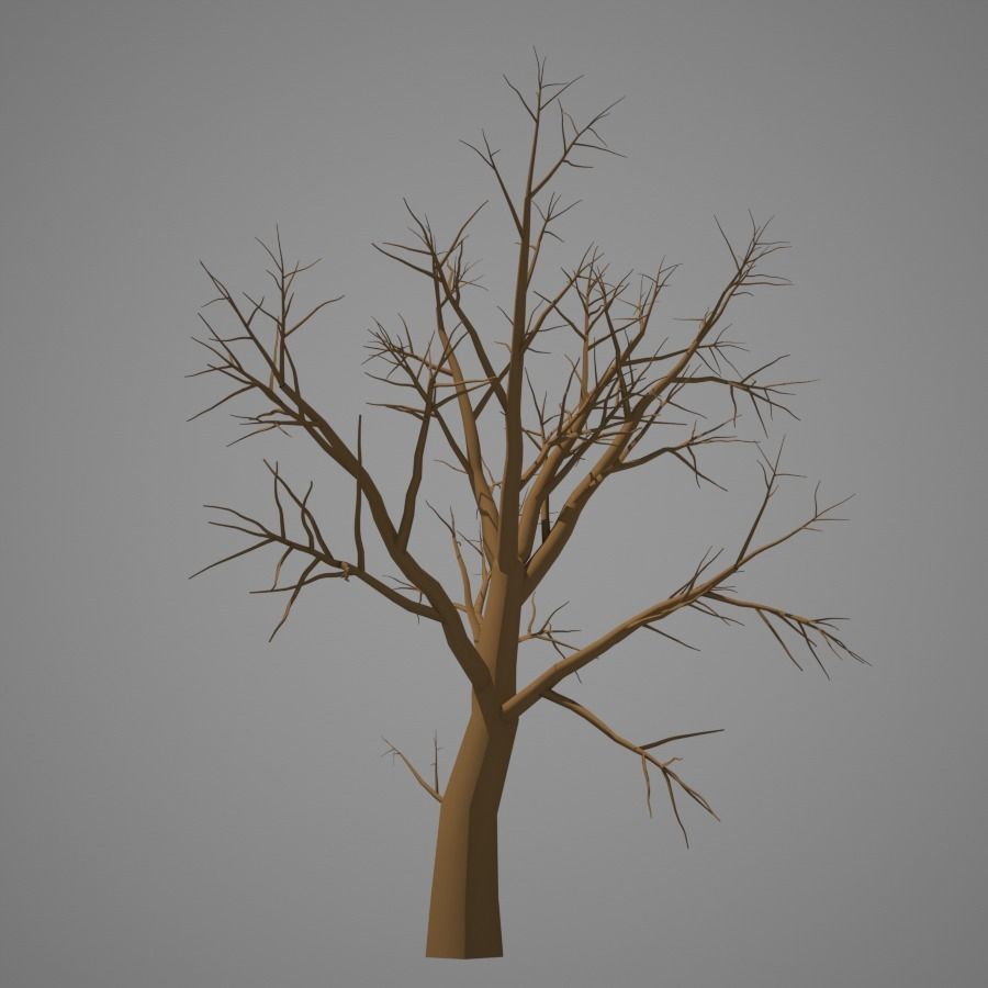 Dead Tree pack - Low Poly Low-poly 3D model_8