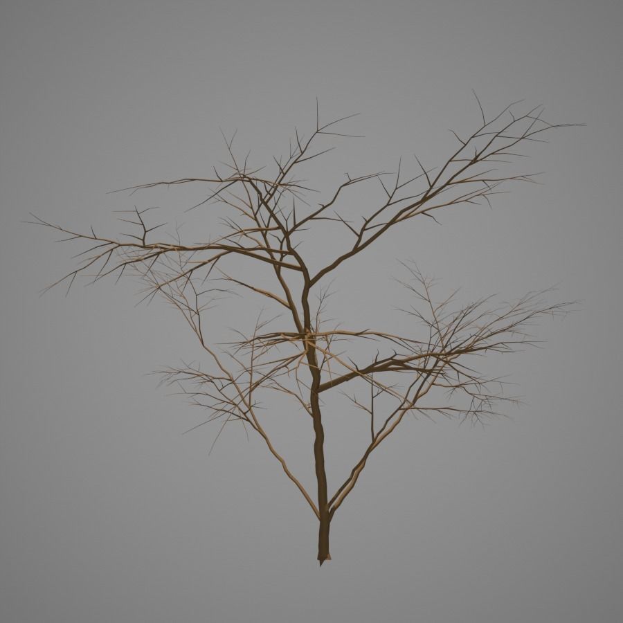 Dead Tree pack - Low Poly Low-poly 3D model_3