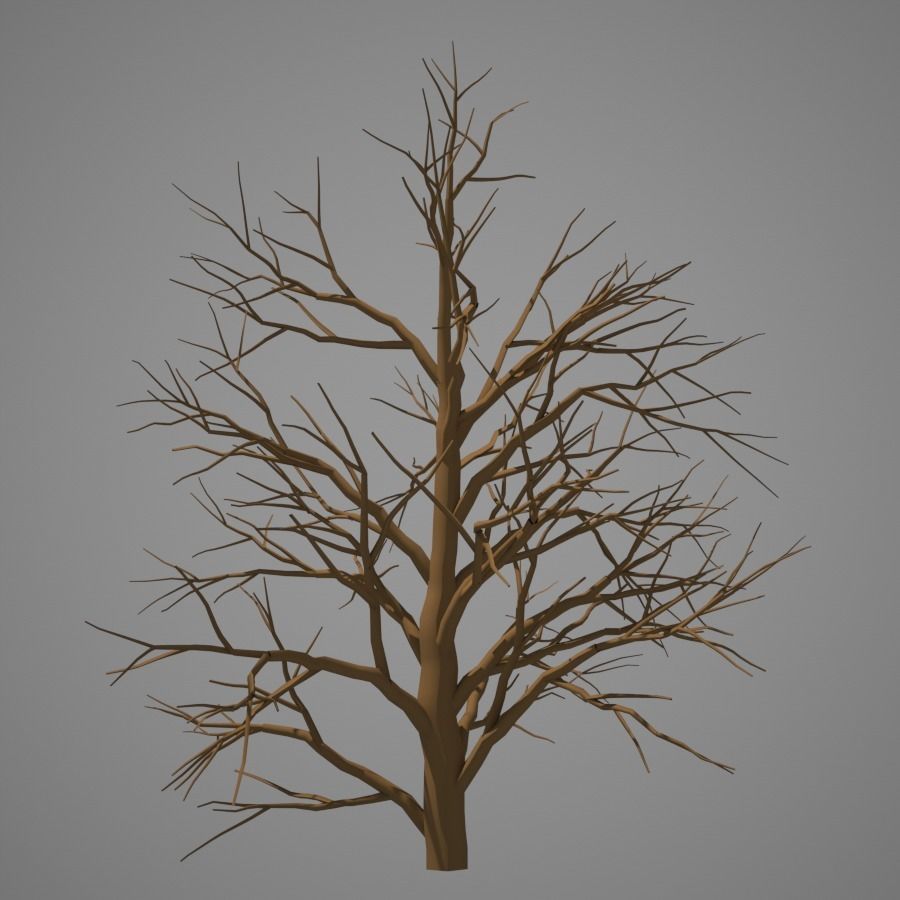 Dead Tree pack - Low Poly Low-poly 3D model_11