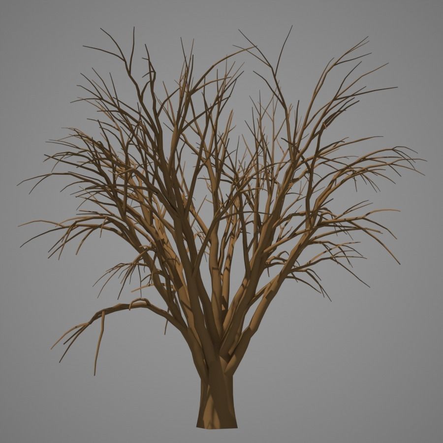 Dead Tree pack - Low Poly Low-poly 3D model_10
