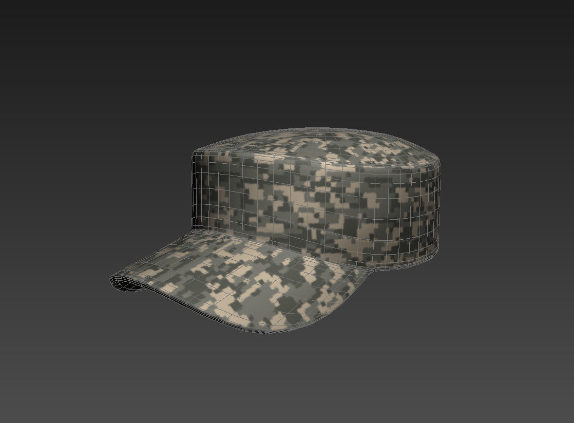 Patrol Cap 3D model_3
